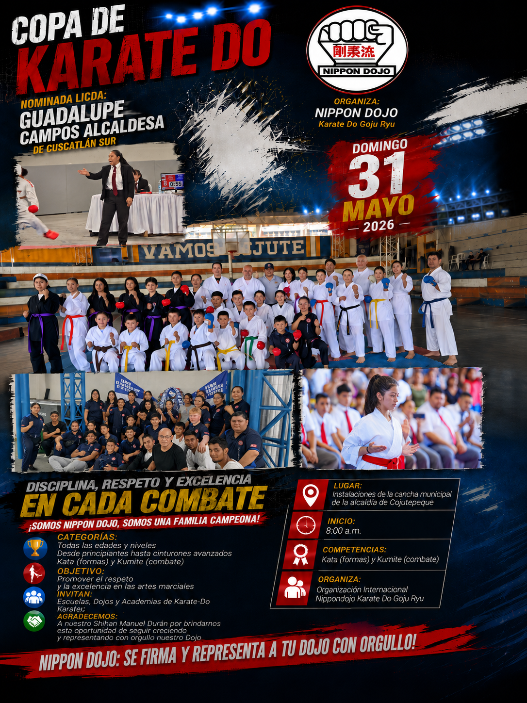 1er Copa de Karate Do Guadalupe Campos